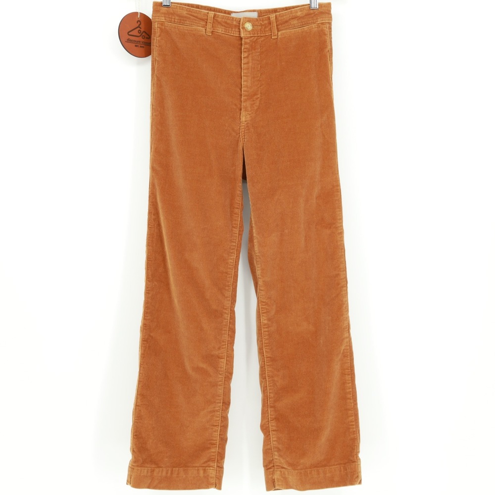 Everlane Baby Cord Relaxed Straight Pants Cropped Corduroy Womens Size 6